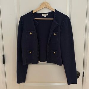 J.Crew Navy Blue, Boucle Lady Jacket